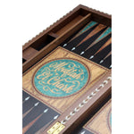 Green Customized Backgammon