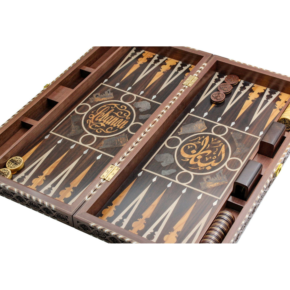 Lebanon Customized Backgammon