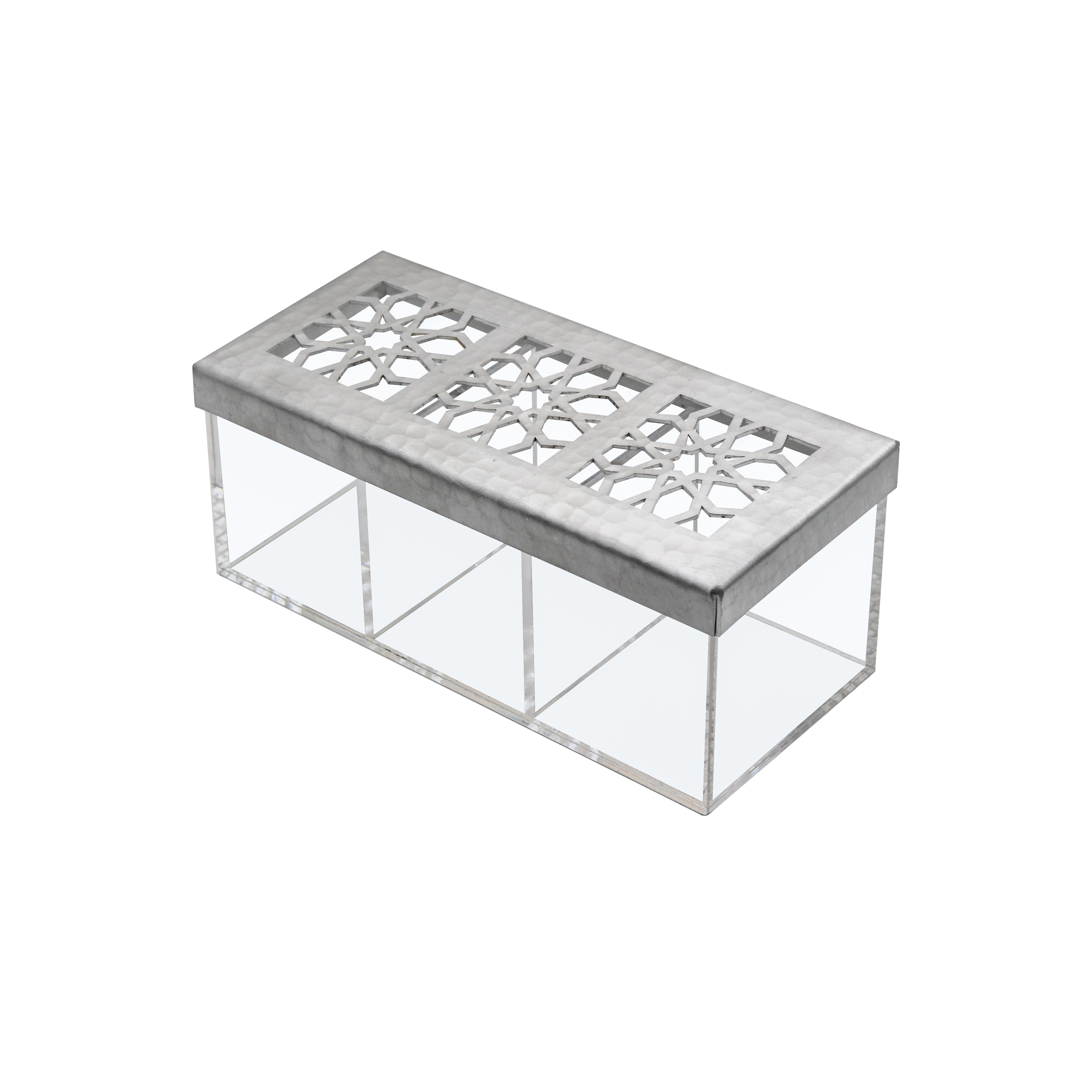 Arabesque Tea Box - 3 compartments