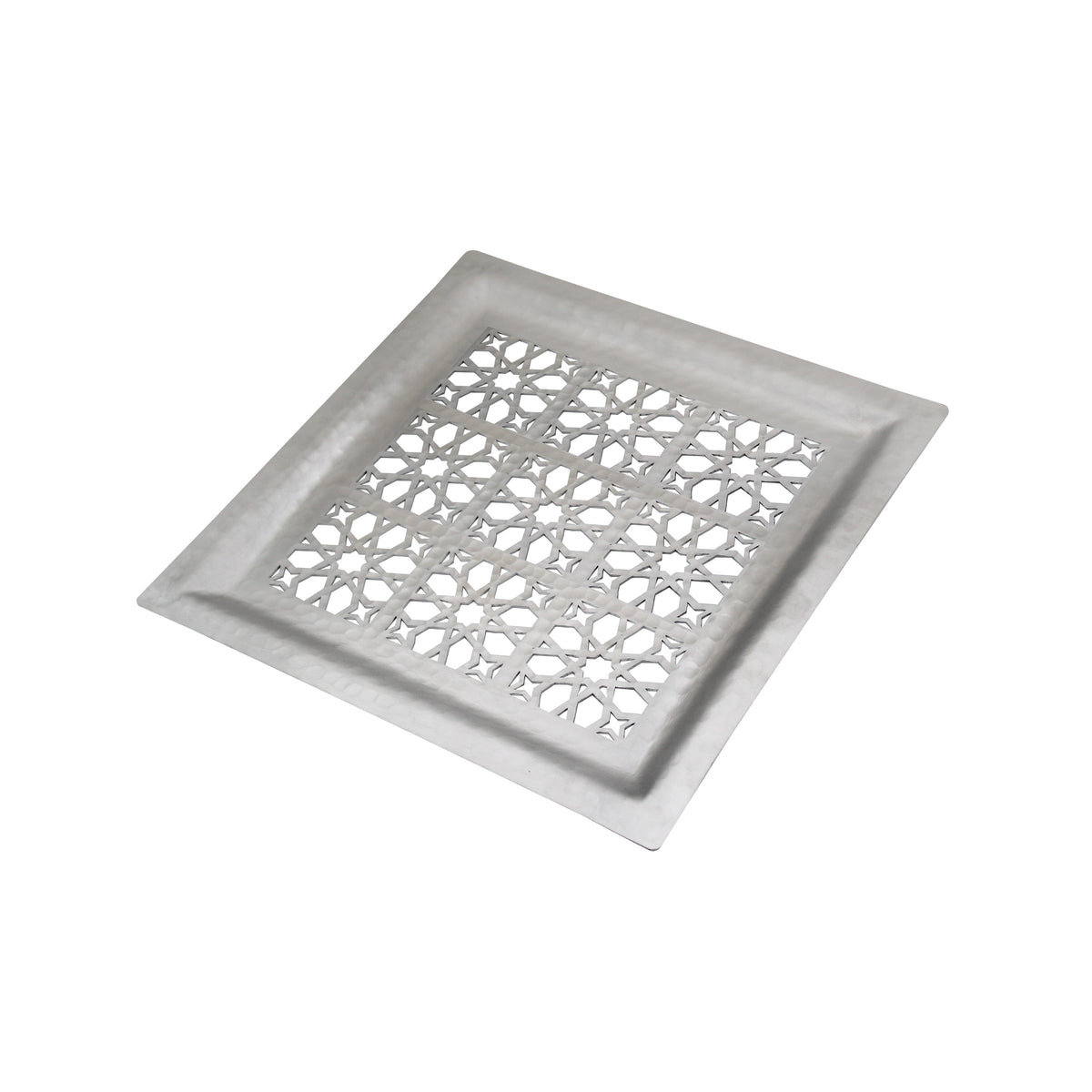 Arabesque Aluminium Square Tray