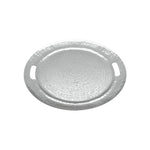 Round Aluminium Tray With Handle