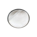Triangles Aluminium Round Tray