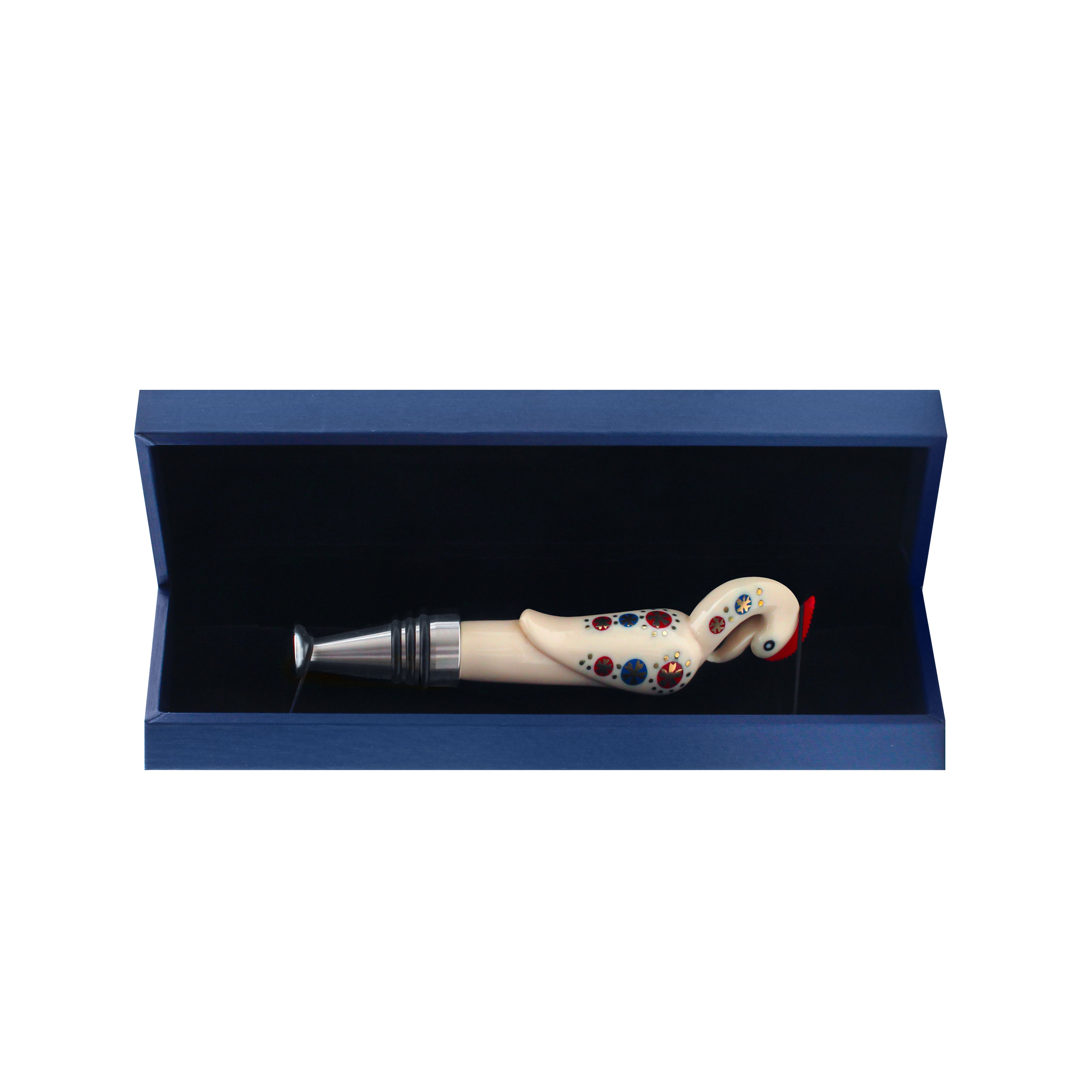 Wine Bottle Stopper - Beige