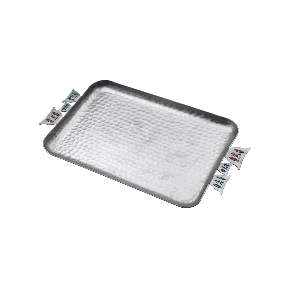 Coffee Cups Handle Aluminium Tray