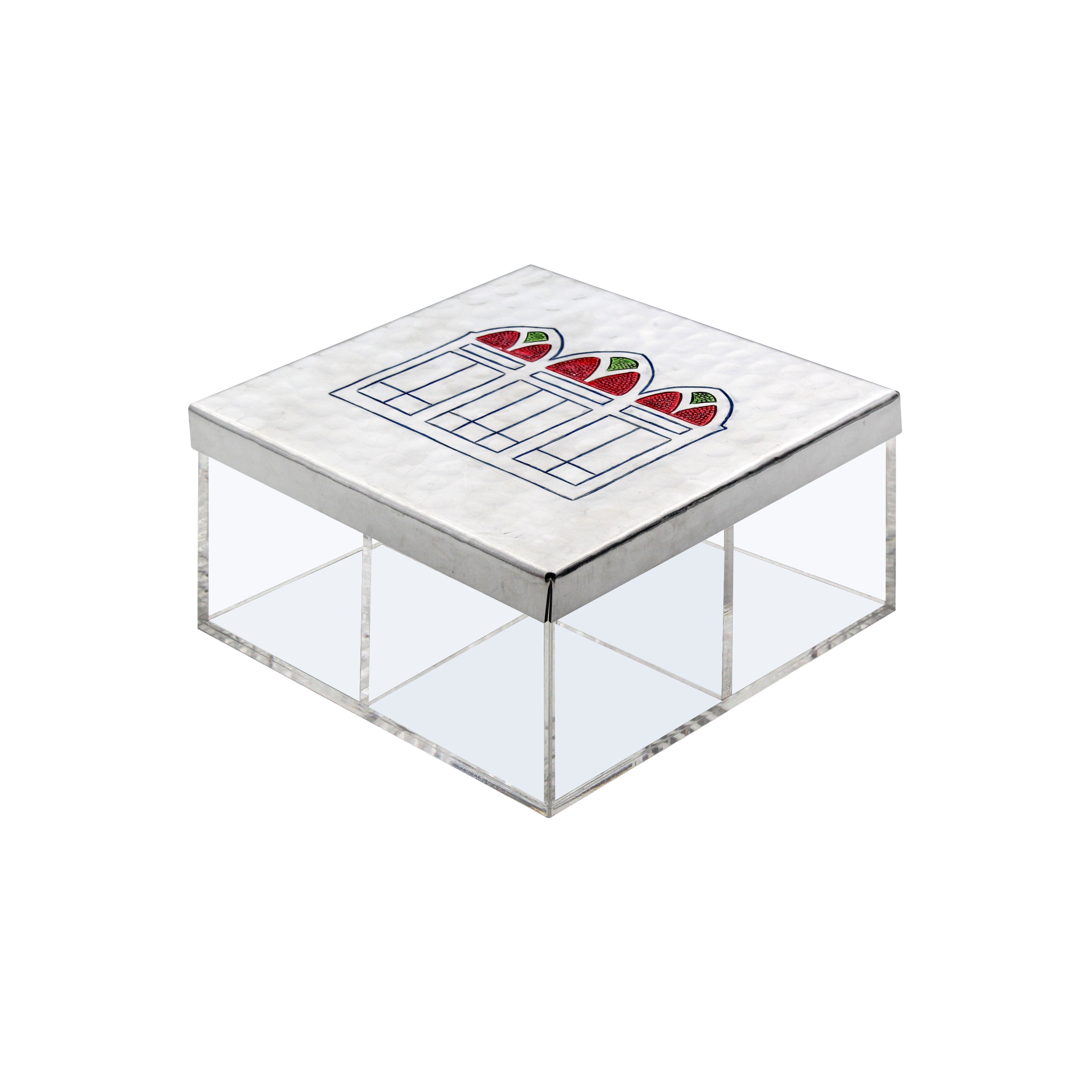 Mouftah El Chark Arched Windows Tea Box - 4 compartments