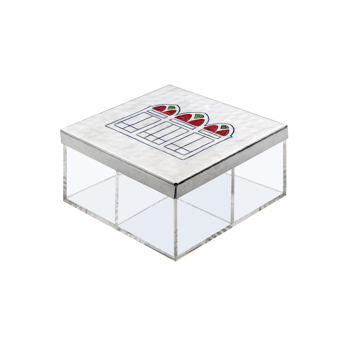 Mouftah El Chark Arched Windows Tea Box - 4 compartments