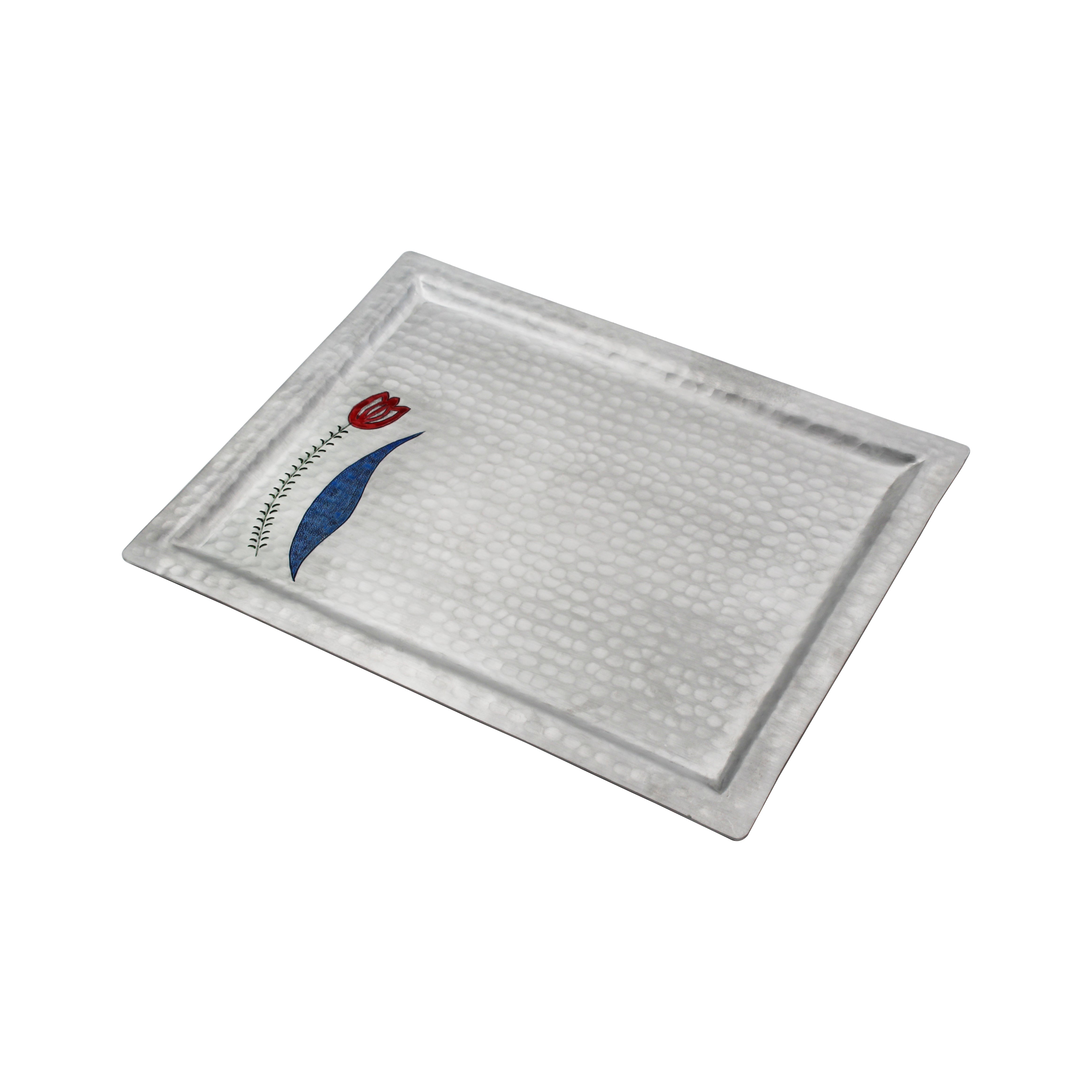 Tulip Rectangular Aluminium Tray