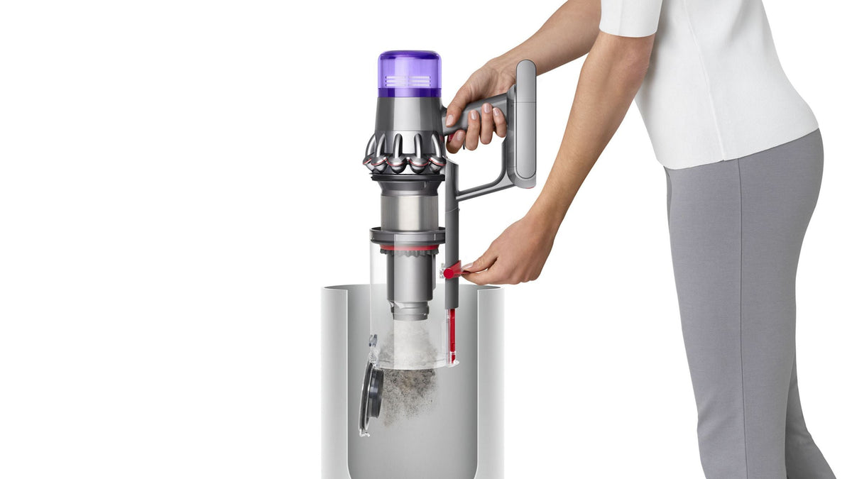 Dyson V11 Fluffy Cordless Vacuum Cleaner  (Nickel/Red) + Free Dock