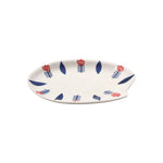 Blue Tulip Tomatoes Plate