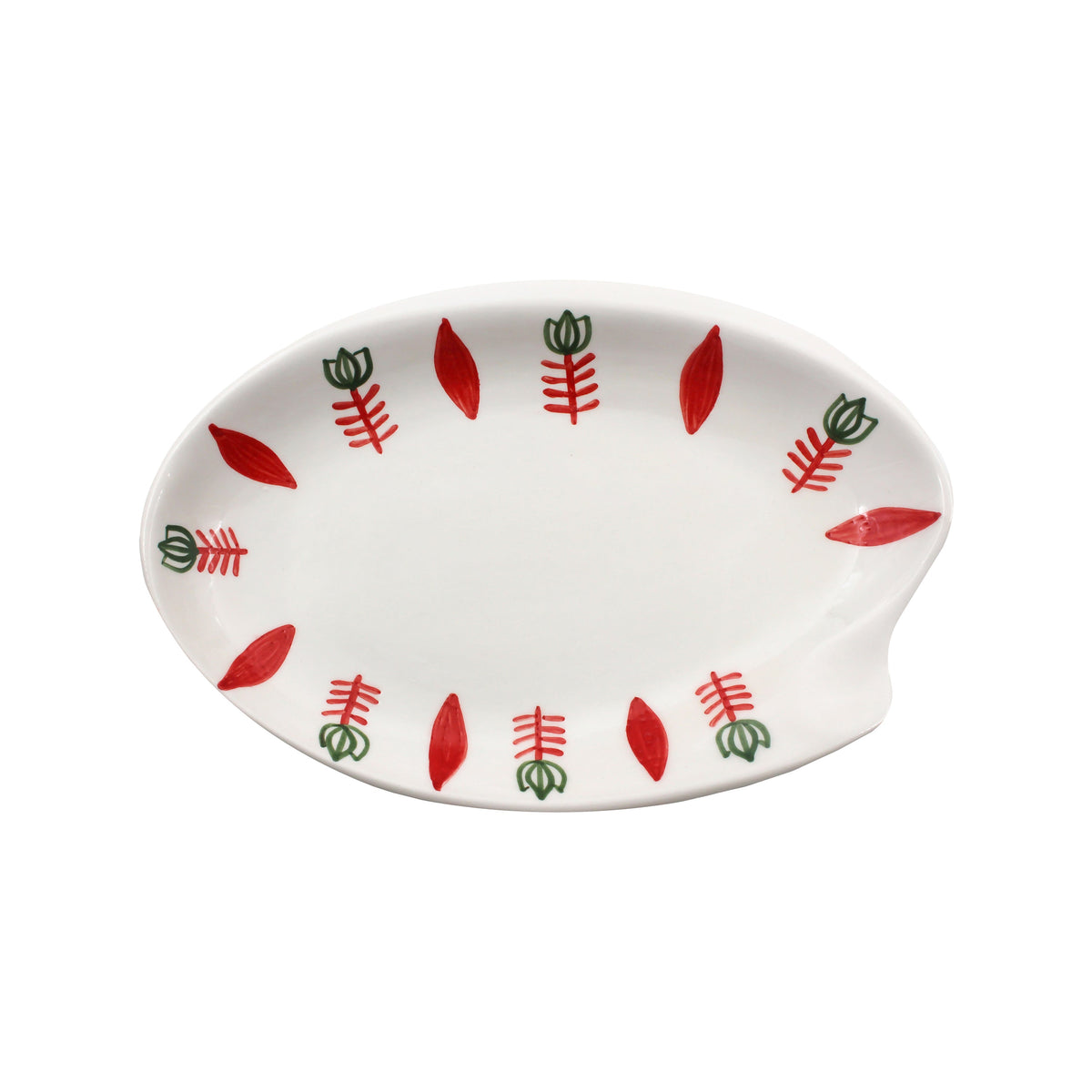 Red Tulip Tomatoes Plate