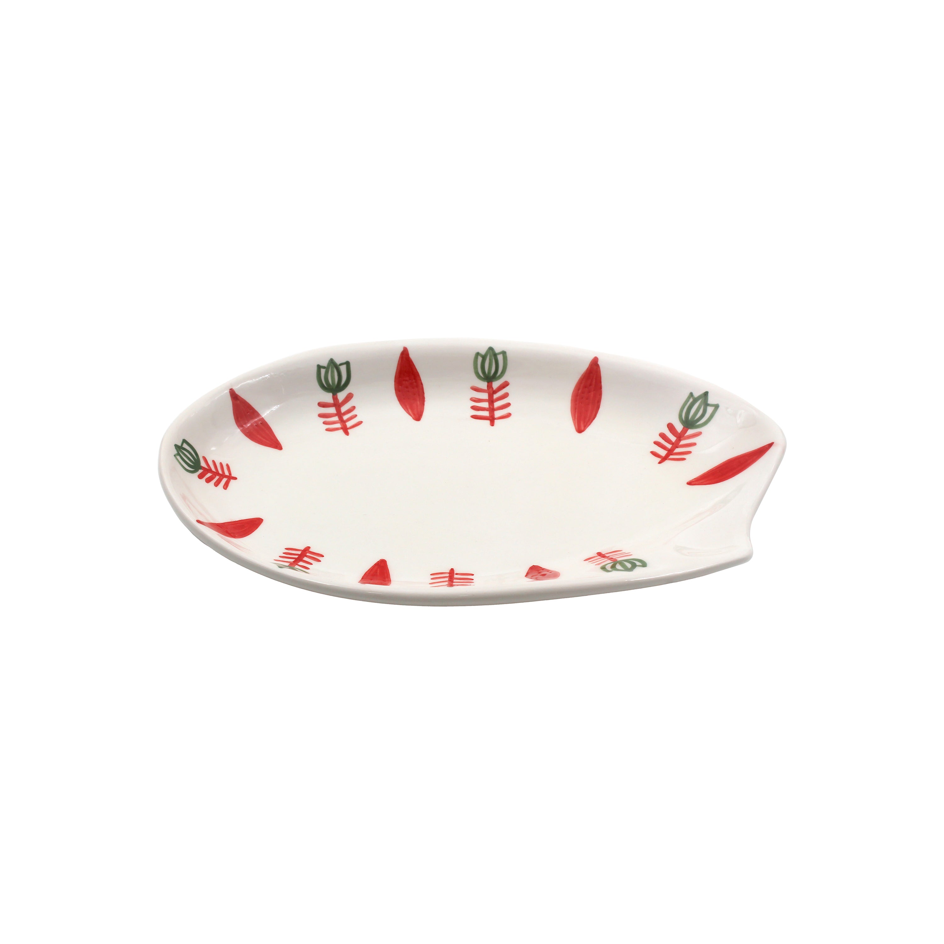 Red Tulip Tomatoes Plate