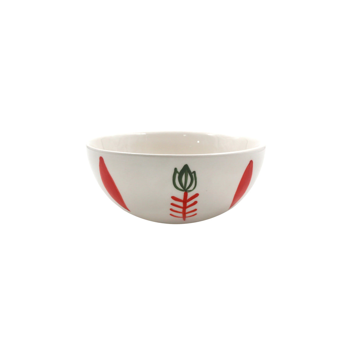 Red Tulip Nuts Bowl