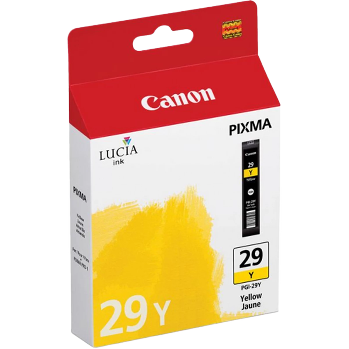 Canon (PGI-29Y) Genuine Yellow Pixma Ink for Printer Pixma Pro-1 - 36ml