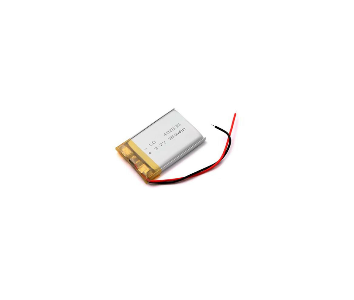 Lithium-Polymer Battery | LIPO | 35x25x4mm | 3.7V 0.35Ah