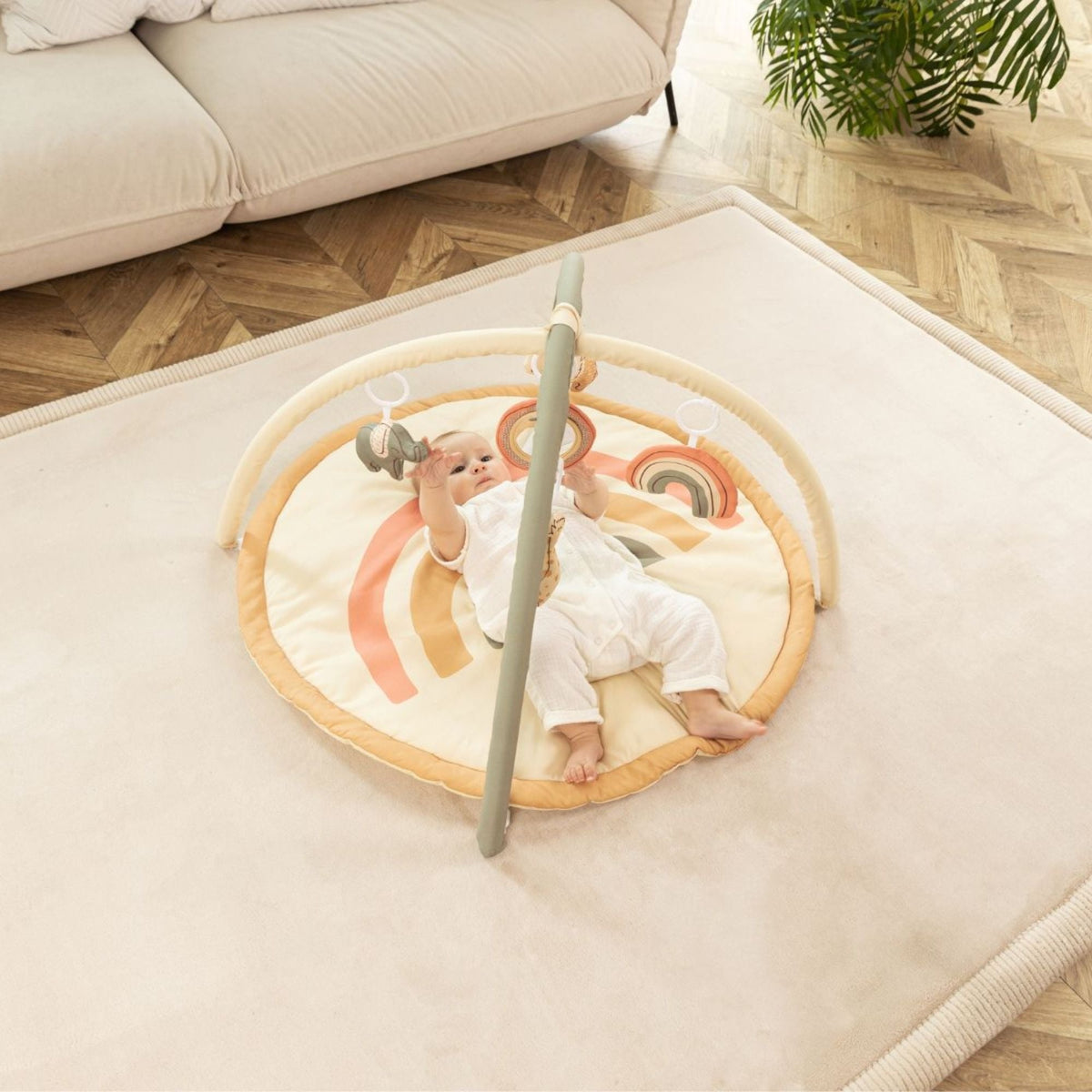Hakuna Mat Cloud-Soft Children's Rug (200 x 150 x 2.5 cm) – Pastel Collection