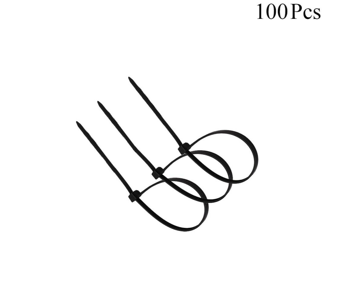 Cable Tie | 4.8x180mm | 100pcs | Black