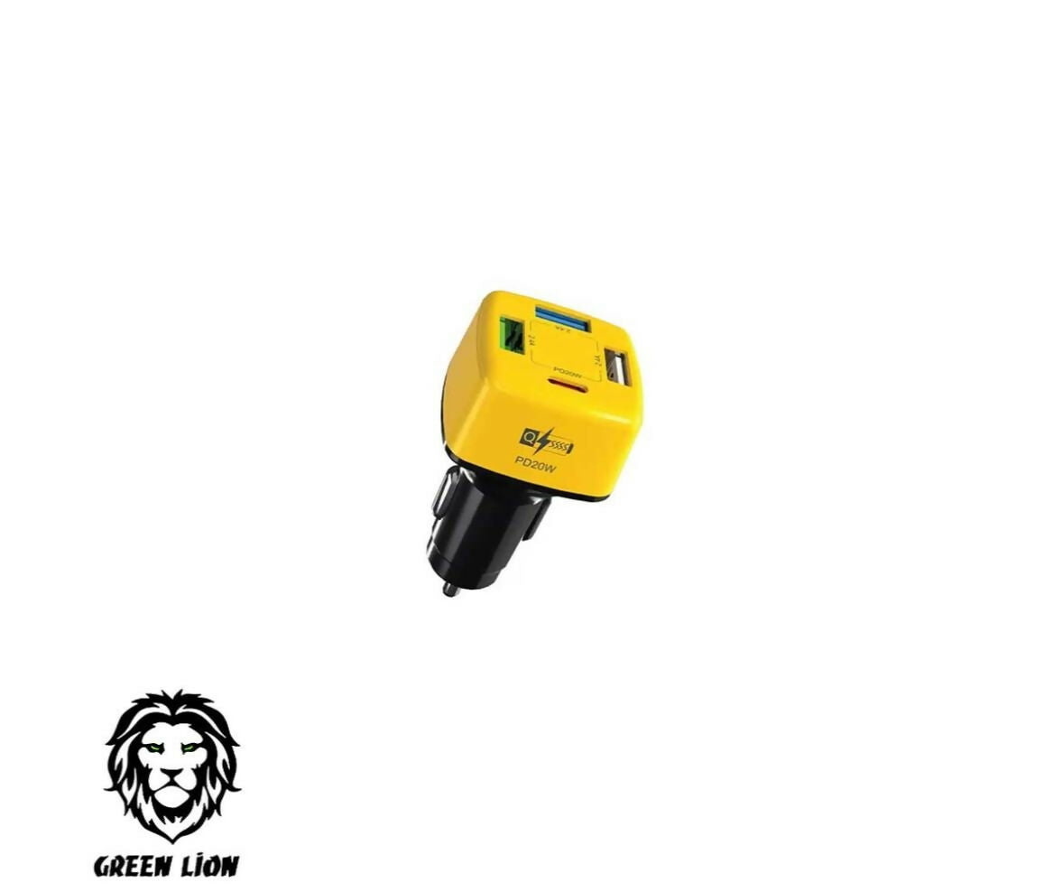 Mobile Car Charger | 32W | Green Lion Gcc-06