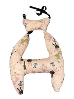 Pink Comfy-H Car Pillow