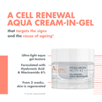 Avene Hyaluron Activ B3 Aqua Cream-in-Gel 50ml + Avene Hyaluron Activ B3 Plumping Serum 10ml Get Free – Skin Renewal & Plumping Set