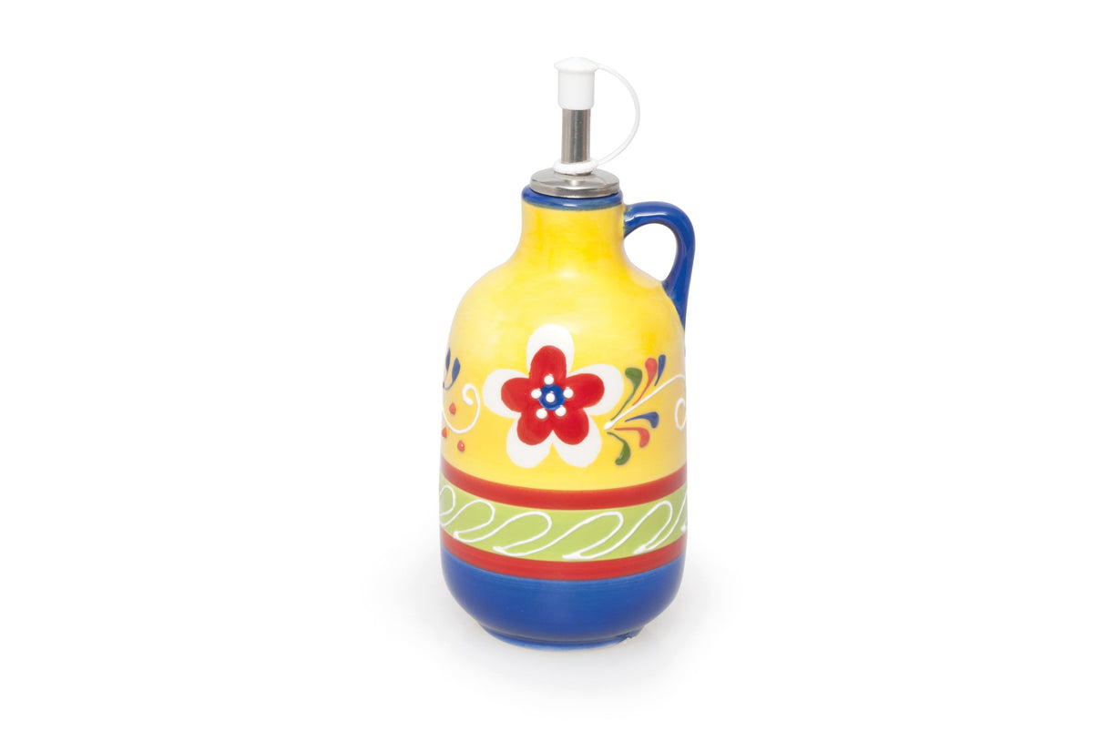 Tex-Mex Cruet, Ceramic, Hand Decorated, 400ml