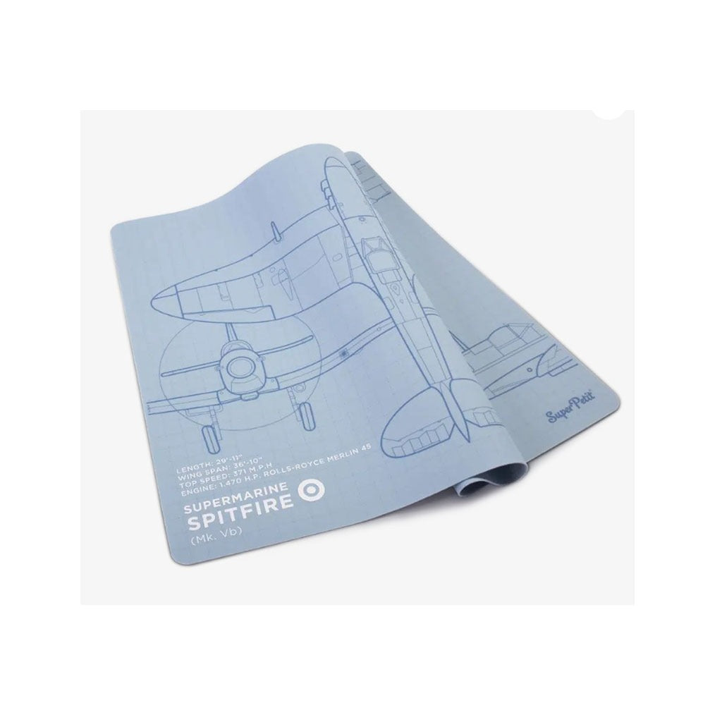 Superpetit Coloring PlaceMat + 5 Erasable Markers - DAD