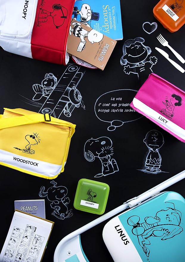 "PEANUTS" Yellow Woodstock Lunch Box - Insulated Cooler Bag
