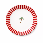 Handmade Porcelain Dessert Plate 21 cm Heart Design