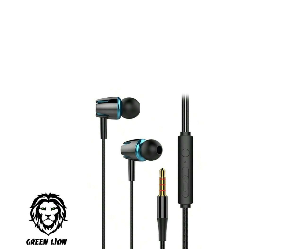 Earphone | Wired AUX Male Stereo | Green Lion Vibra
