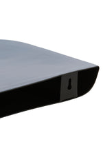Wall Shelf Shiny Cobalt Blue Metal Floating Display 41x25 cm