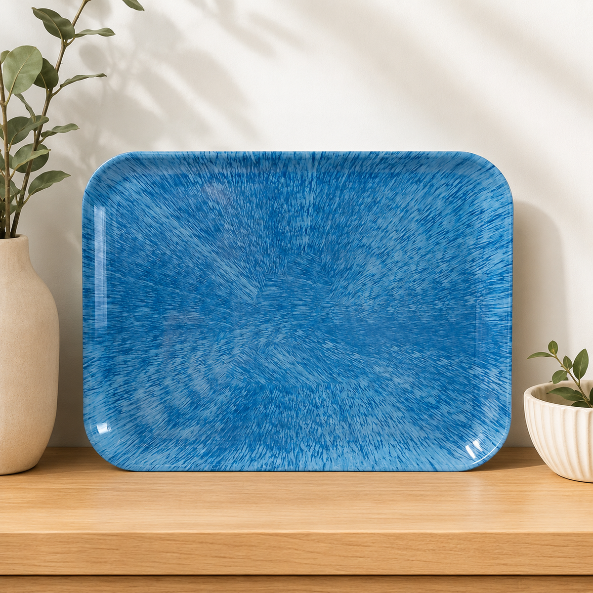 Melamine Serving Tray – 37 × 29 cm