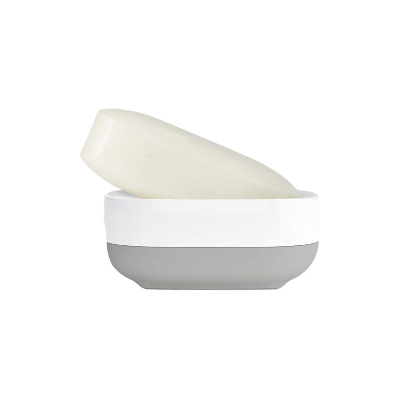 Joseph Joseph Slim™ Compact Light Gray Soap Dish
