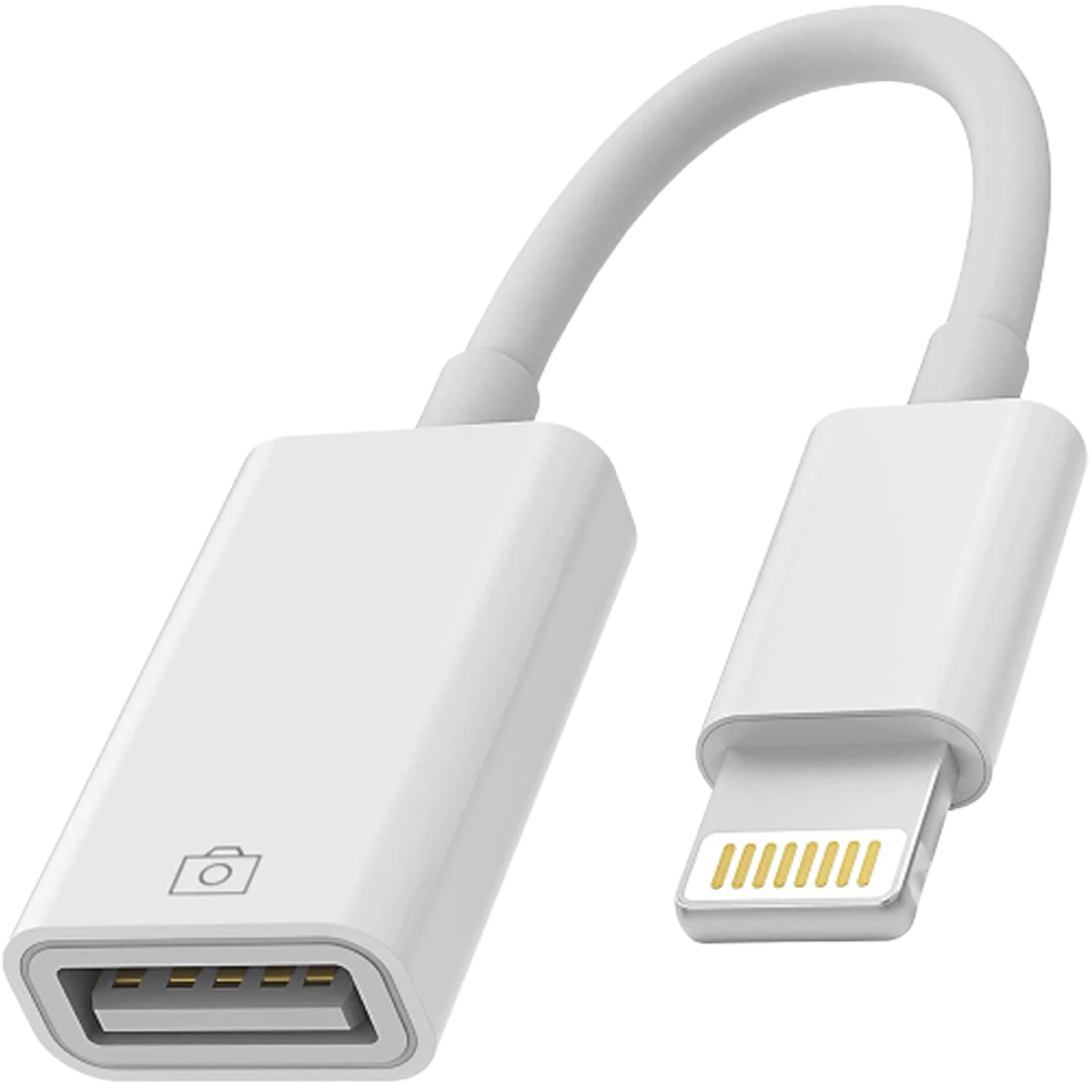 Apple (MD821ZM/A) Lightning to USB Camera Adapter - White