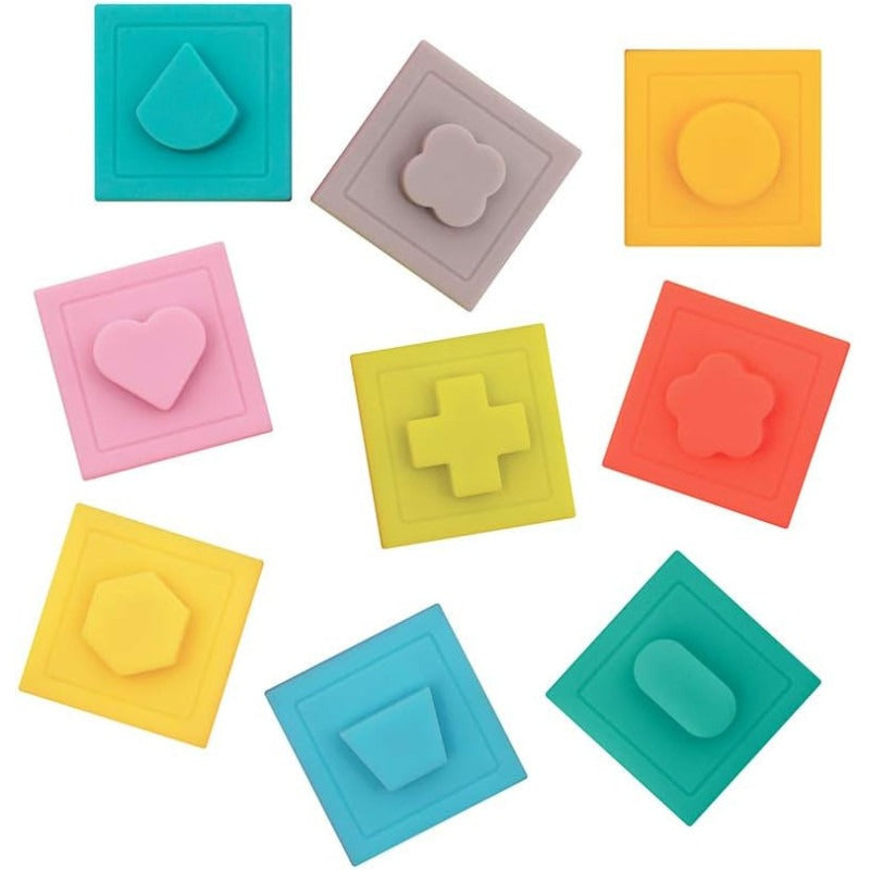 Interlocking sensory cubes