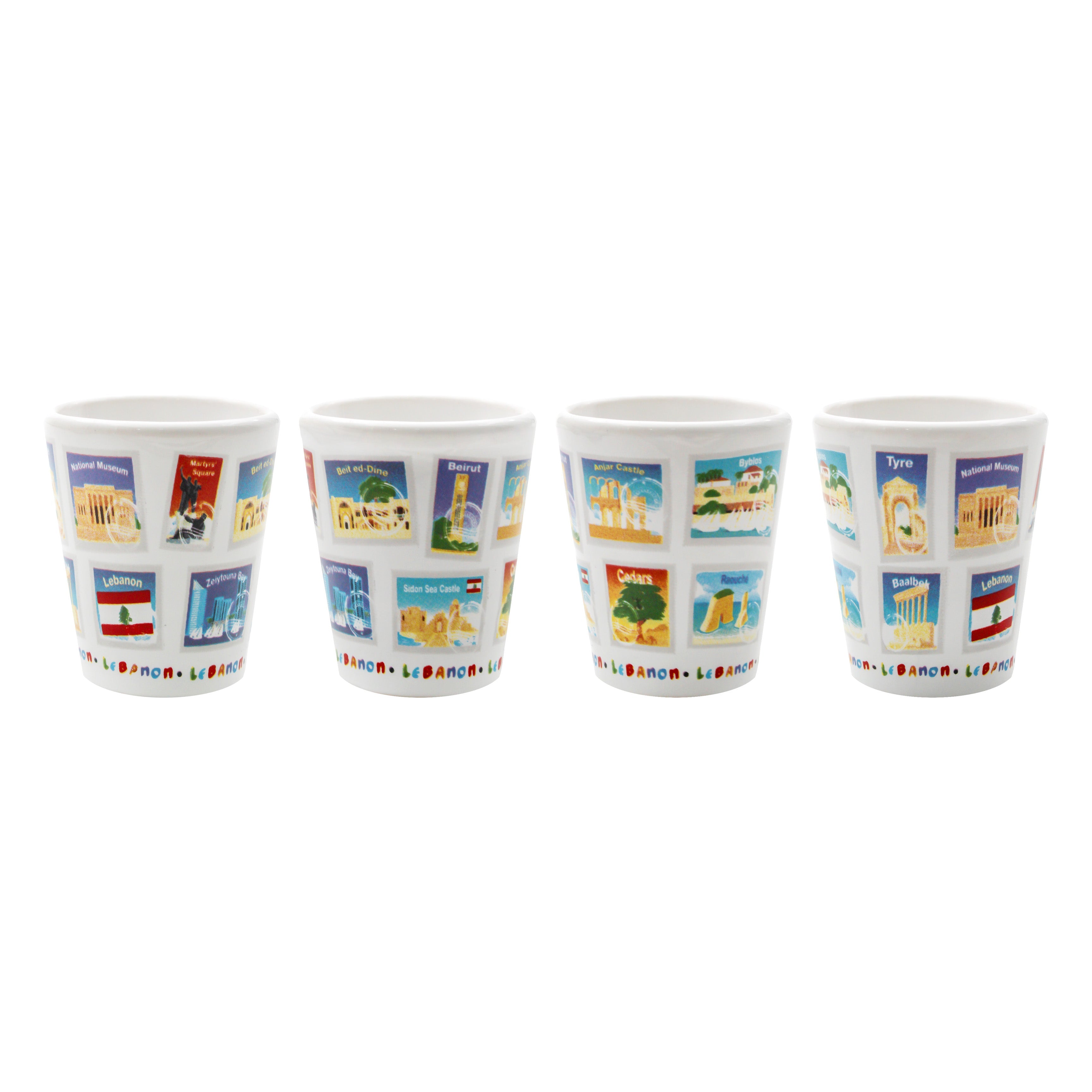 Lebanon Stamps Shots