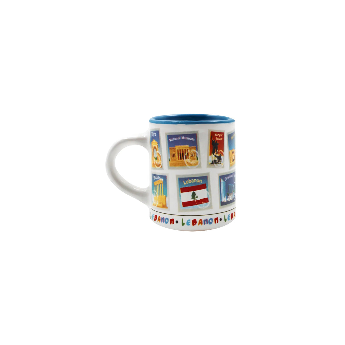 Lebanon Stamps Mini Mug