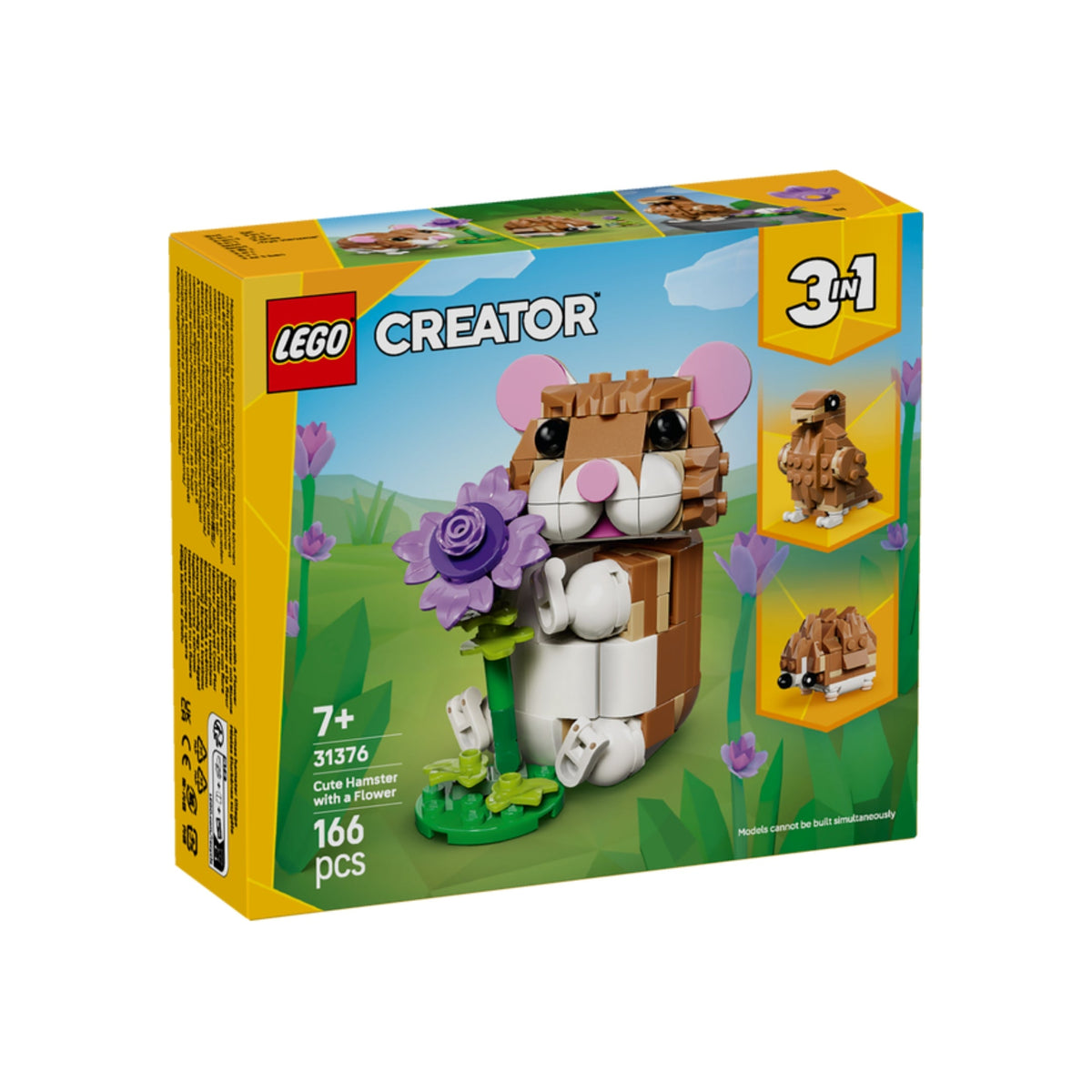 LEGO Creator Hamster & Flower - 166 pcs