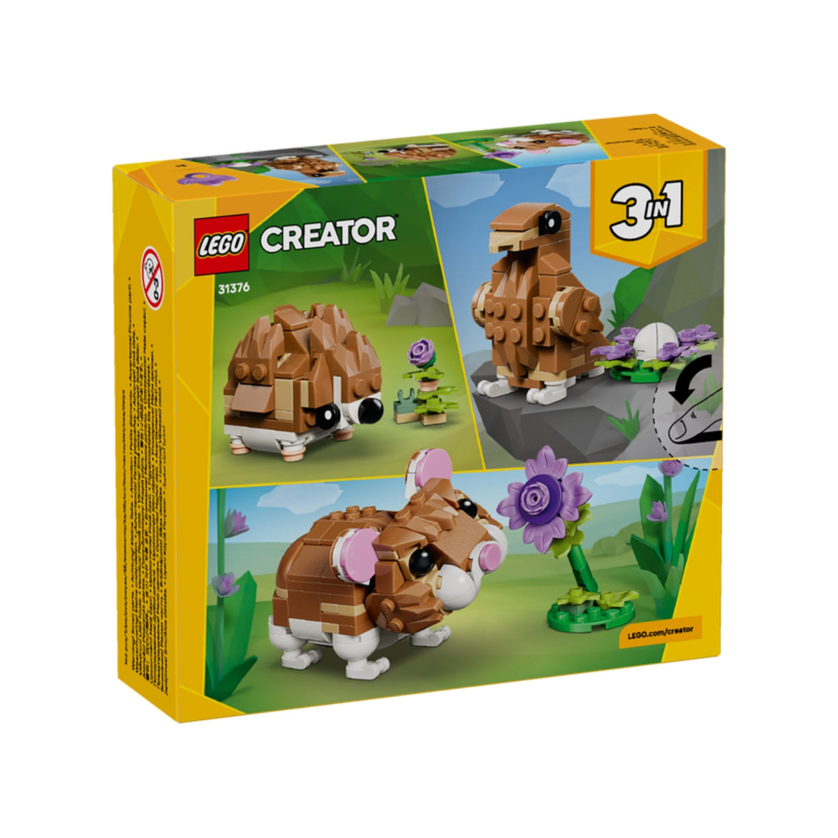 LEGO Creator Hamster & Flower - 166 pcs
