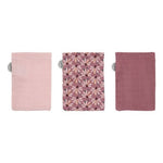 Luma Bamboo Muslin Washcloths – Flowerfever (3 pcs)