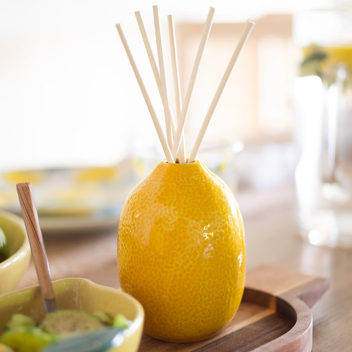 Perfume Diffuser "Yucatan" Lemon Ceramic Dolomite 150 ml