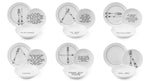 Galateo Dinner Set - 18-Piece Vintage Style Tableware