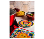 Sicilian Rhapsody Ceramic Cork Trivet Pot Holder