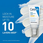 CeraVe AM Facial Moisturising Lotion SPF50 52ml | Daily Face Moisturizer and Sun Protection