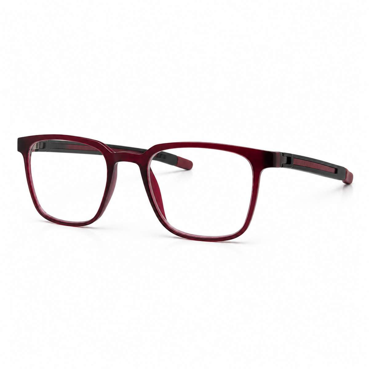 Eyeglasses on a white background