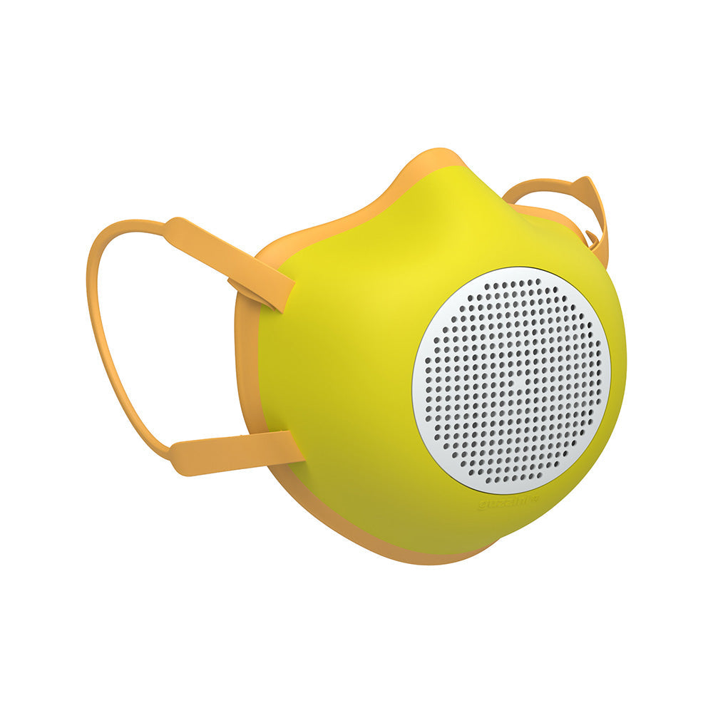 Guzzini Junior Eco Mask & 4 Filters - Yellow