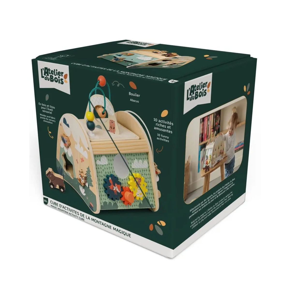 Atelier Du Bois Magic Mountain Activity Cube