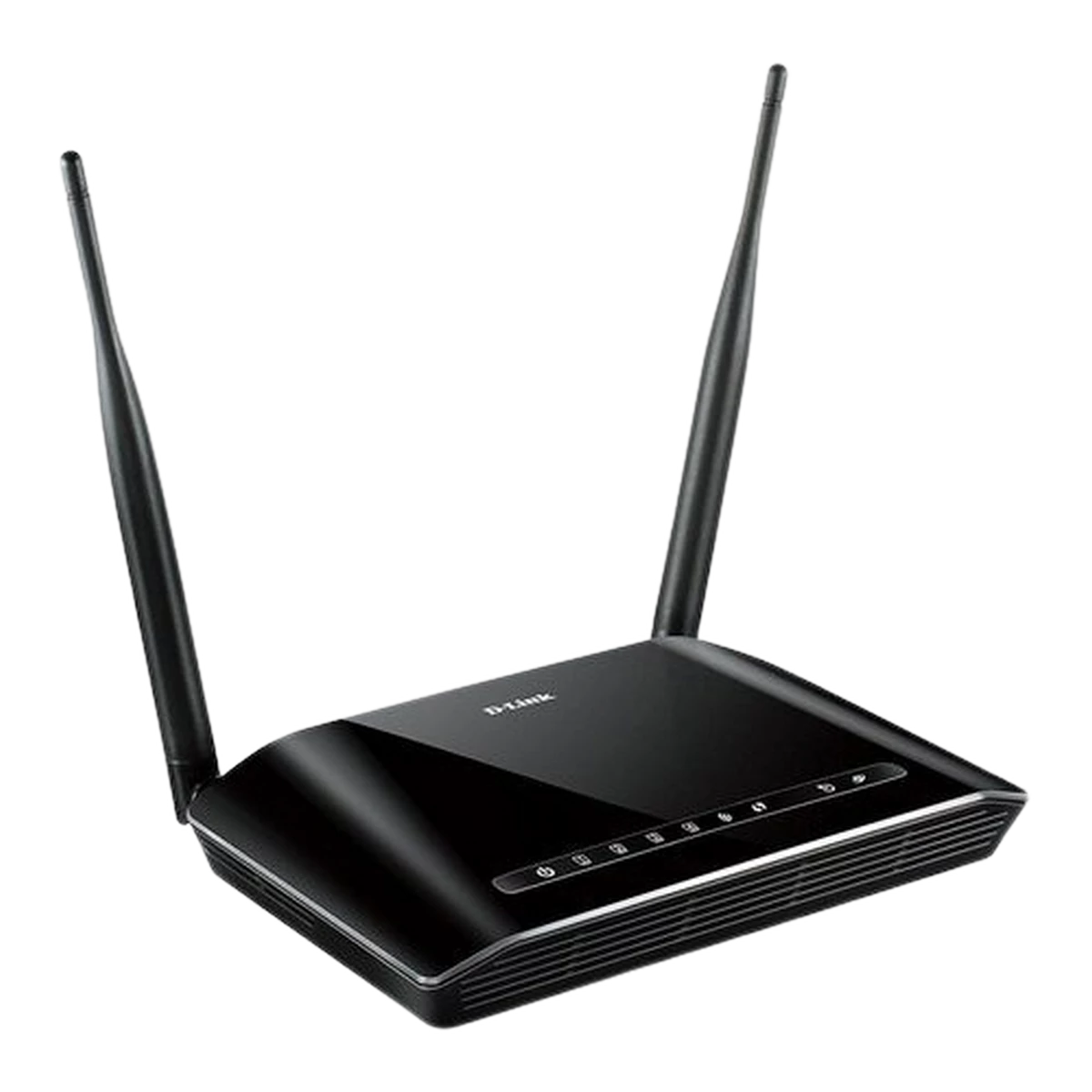 D-Link (DSL-2750U) Wireless N300 ADSL2 + Modem Router - Dual Antennas - Black