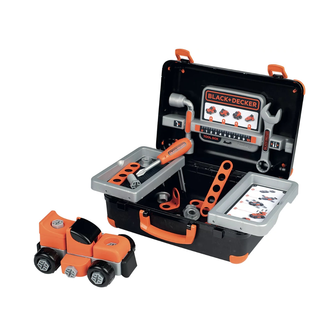 Smoby Black + Decker Tool Case - 39 Pcs