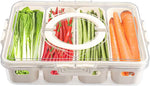 Food Storage Container with Lid, BPA Free, Stackable