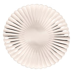 Flat Presentation 33 cm Shell Design Charger Plate - Gold, Silver