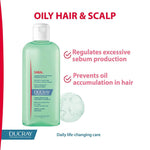 Ducray Sabal Sebo-Reducing Shampoo for Oily Scalp with Sabal Serrulata Extract 200ml-3